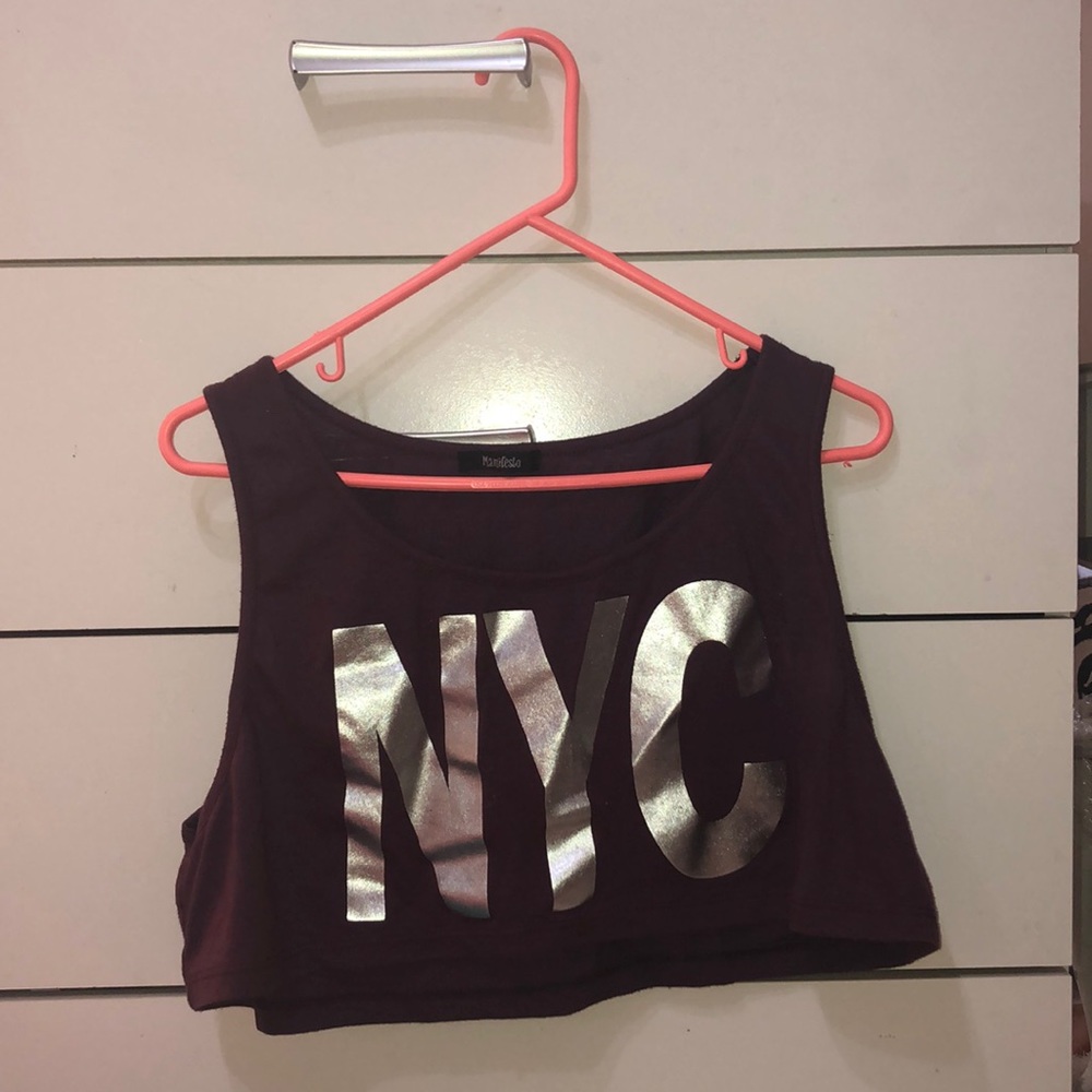 NYC crop top